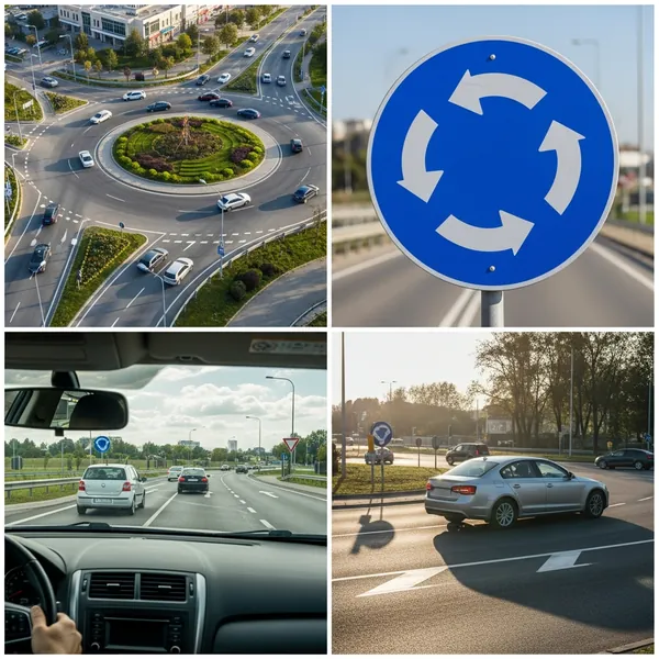 🔄 Conducir en Rotondas - La Forma Correcta de Circular