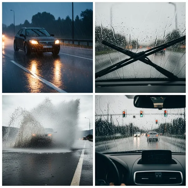 🌧️ Conducción bajo la lluvia - Manejo en carreteras mojadas