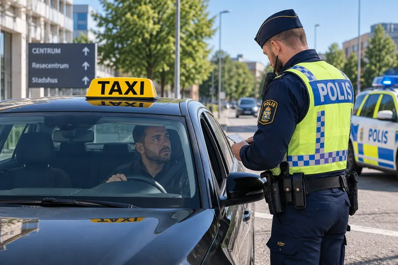 Vad kan konsekvensen bli om någon kör taxi yrkesmässigt utan att ha taxitrafiktillstånd?