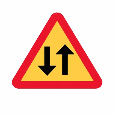 Uwaga na nadjeżdżający ruch