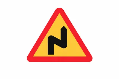Achtung vor Doppelkurve