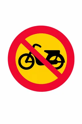 Zakaz wjazdu dla motocykli