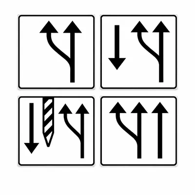 Şerit birleştirme / Şerit yön değiştirme