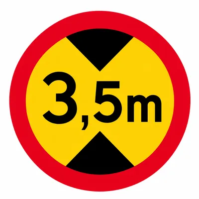 Festlegung der maximalen Höhe 3,5 m