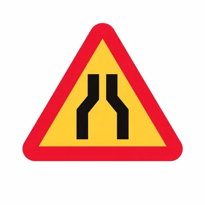 Dar yol uyarısı